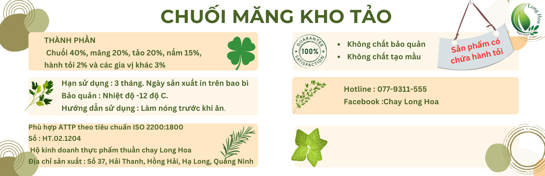 Chuối măng kho tảo